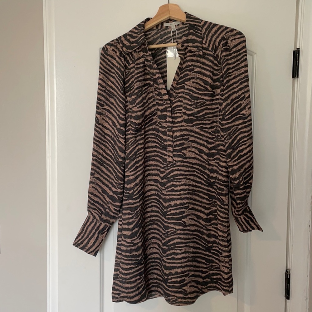NWT JOIE animal print dress